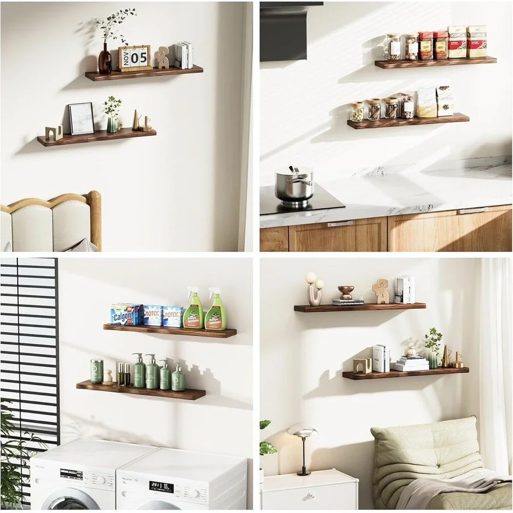Floating Shelves for Wall Rustic Farmhouse 36 Inch